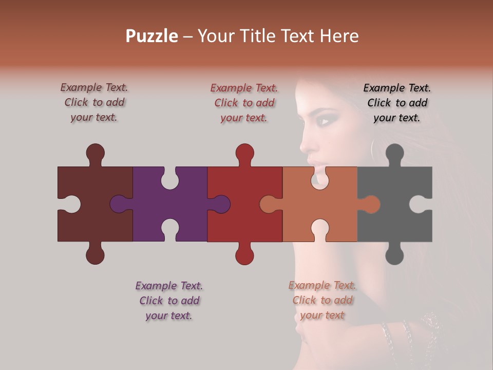 Profile Fashion Look PowerPoint Template