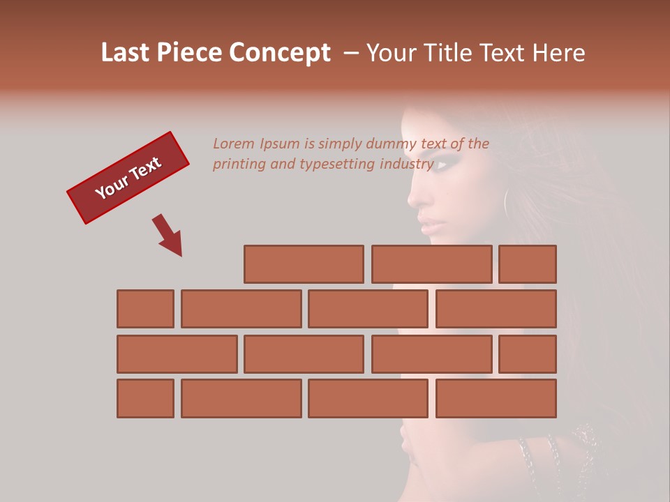 Profile Fashion Look PowerPoint Template