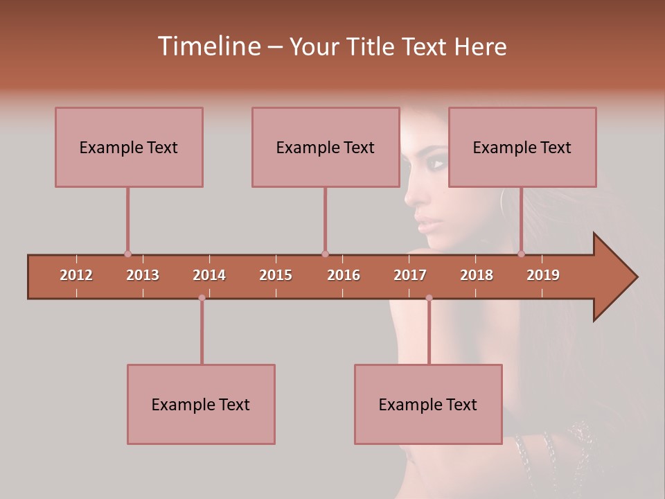 Profile Fashion Look PowerPoint Template