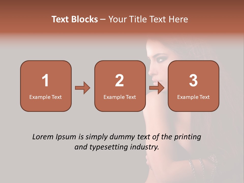 Profile Fashion Look PowerPoint Template