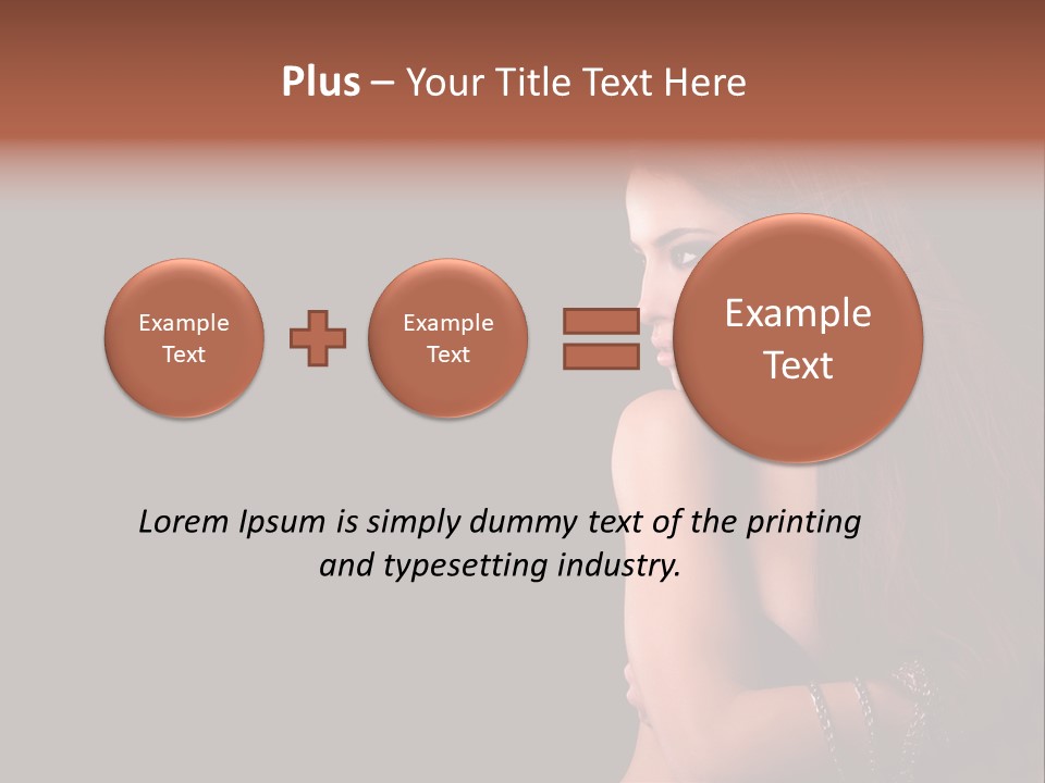 Profile Fashion Look PowerPoint Template