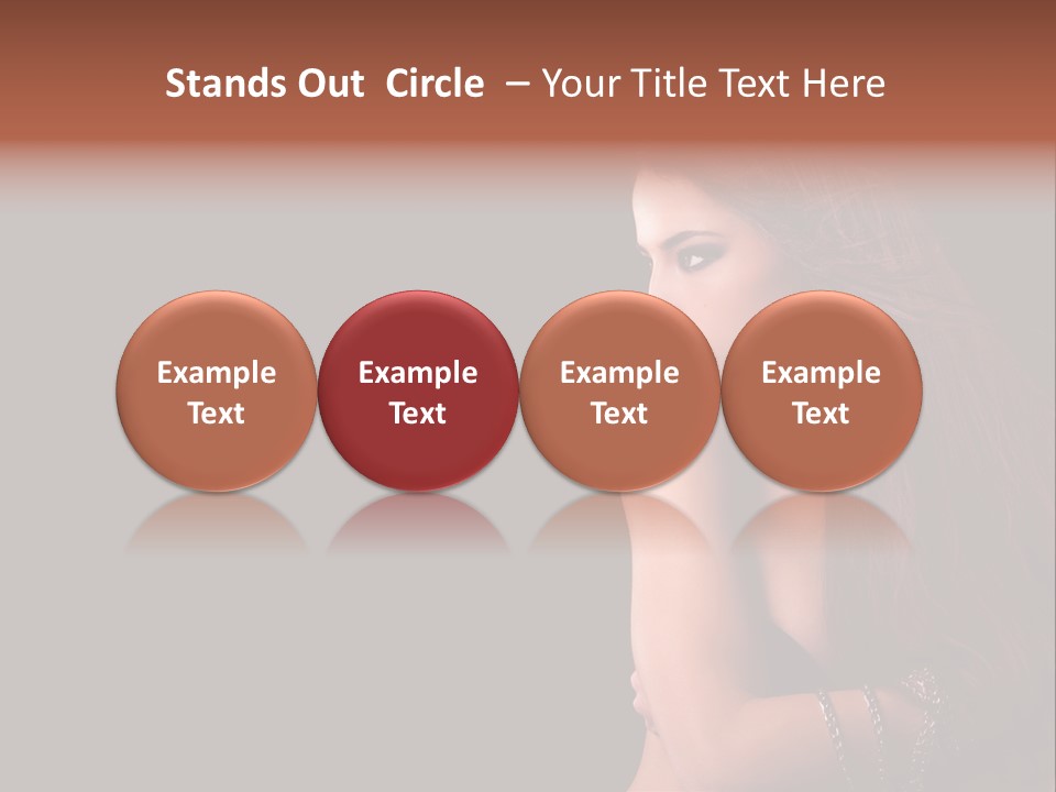Profile Fashion Look PowerPoint Template