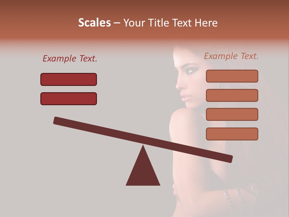 Profile Fashion Look PowerPoint Template