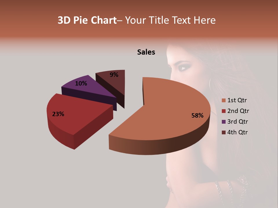 Profile Fashion Look PowerPoint Template