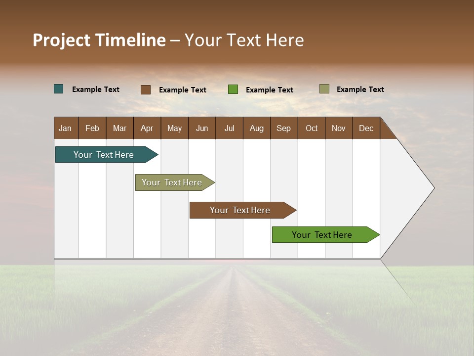 Path Field Forest PowerPoint Template