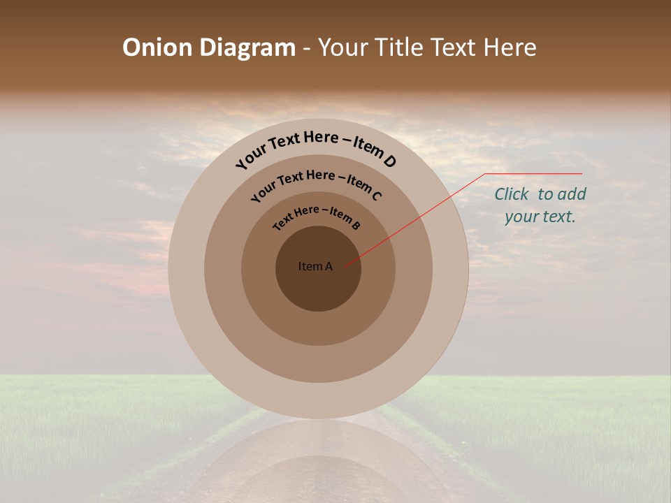 Path Field Forest PowerPoint Template
