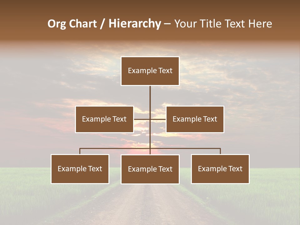 Path Field Forest PowerPoint Template