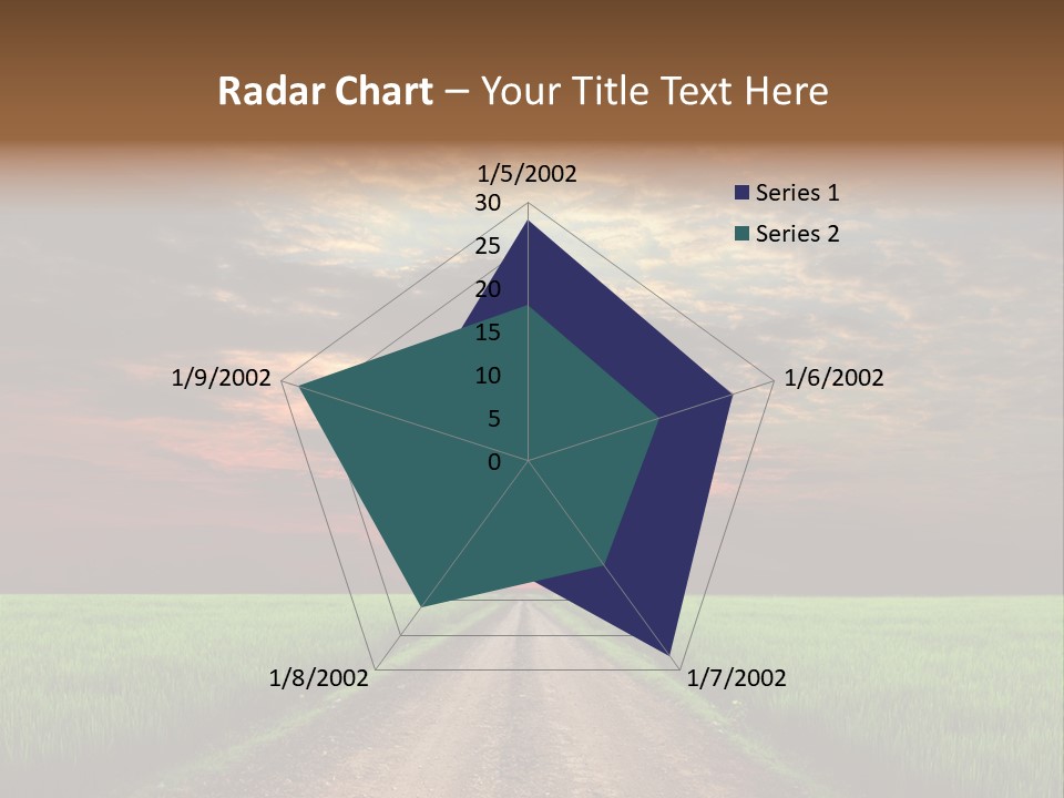 Path Field Forest PowerPoint Template