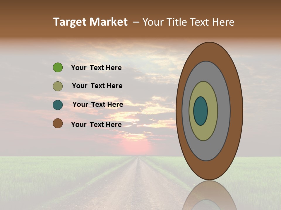 Path Field Forest PowerPoint Template