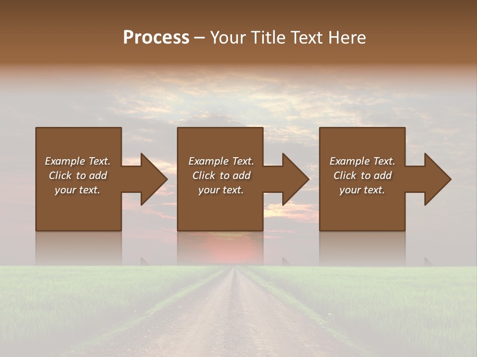 Path Field Forest PowerPoint Template