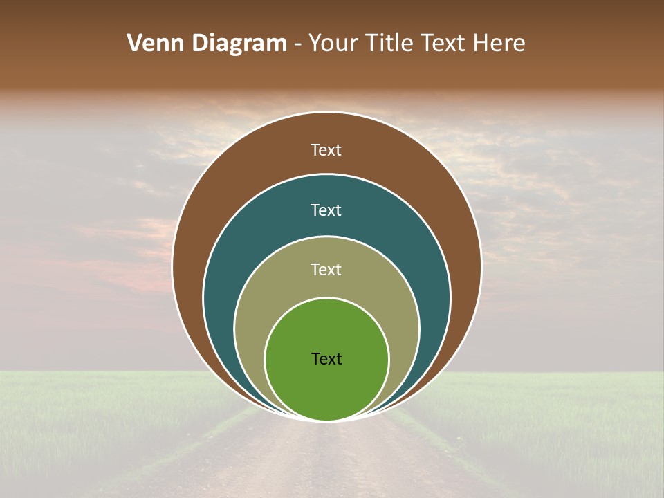 Path Field Forest PowerPoint Template