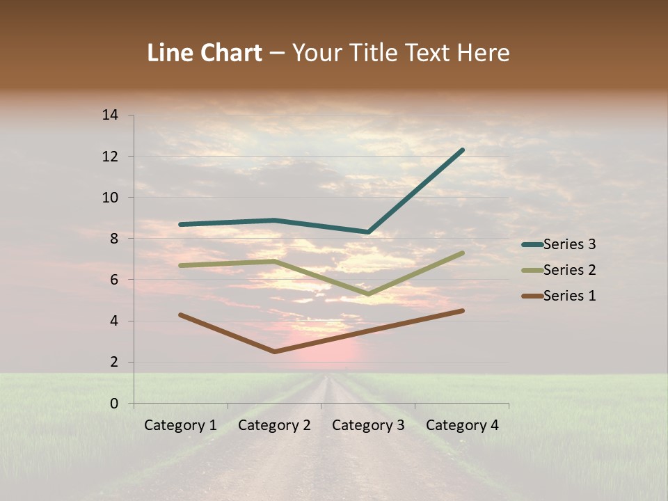 Path Field Forest PowerPoint Template