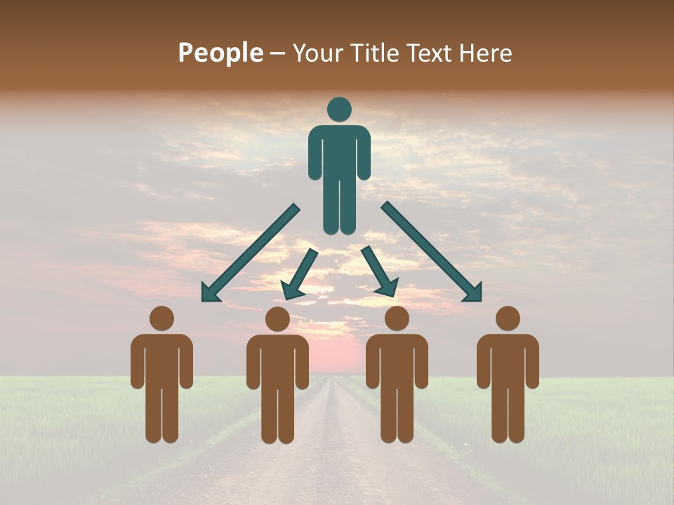 Path Field Forest PowerPoint Template