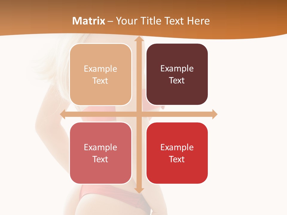 Hosiery Hat Topless PowerPoint Template