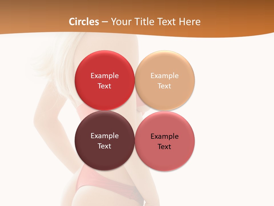 Hosiery Hat Topless PowerPoint Template