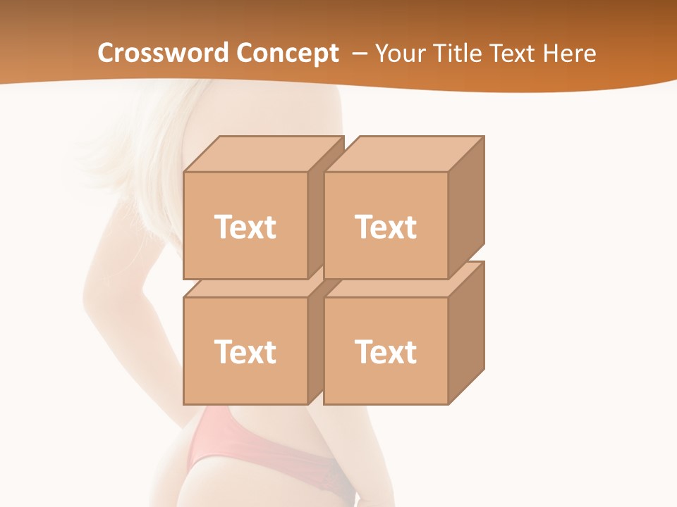 Hosiery Hat Topless PowerPoint Template