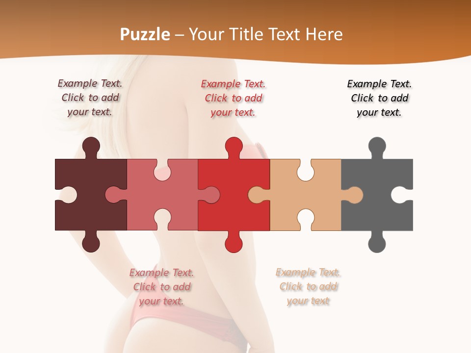 Hosiery Hat Topless PowerPoint Template