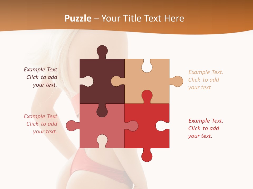 Hosiery Hat Topless PowerPoint Template