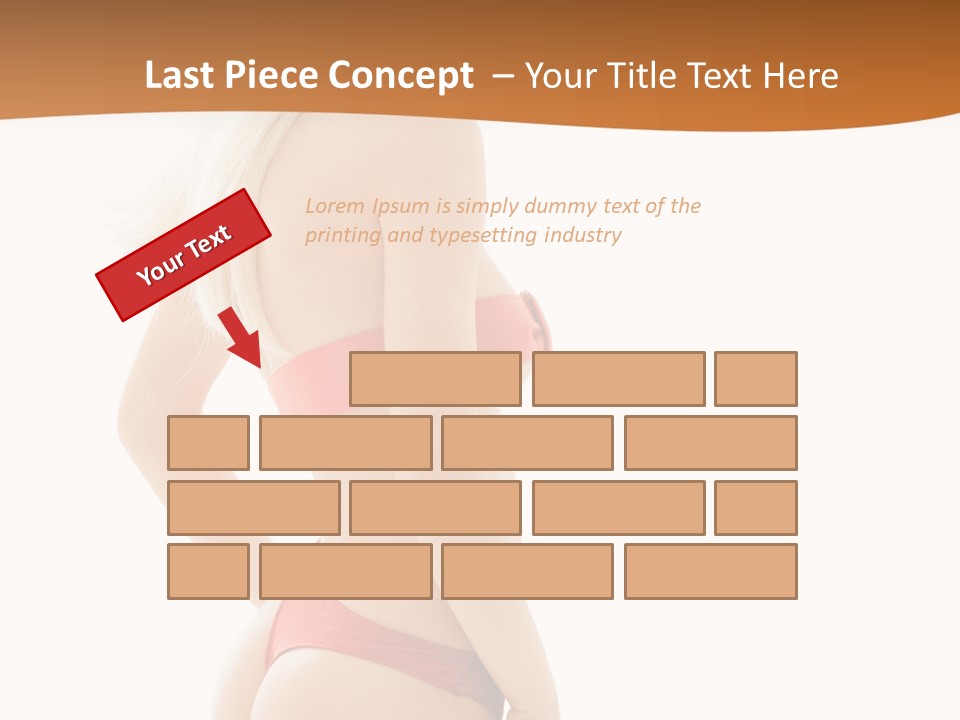 Hosiery Hat Topless PowerPoint Template