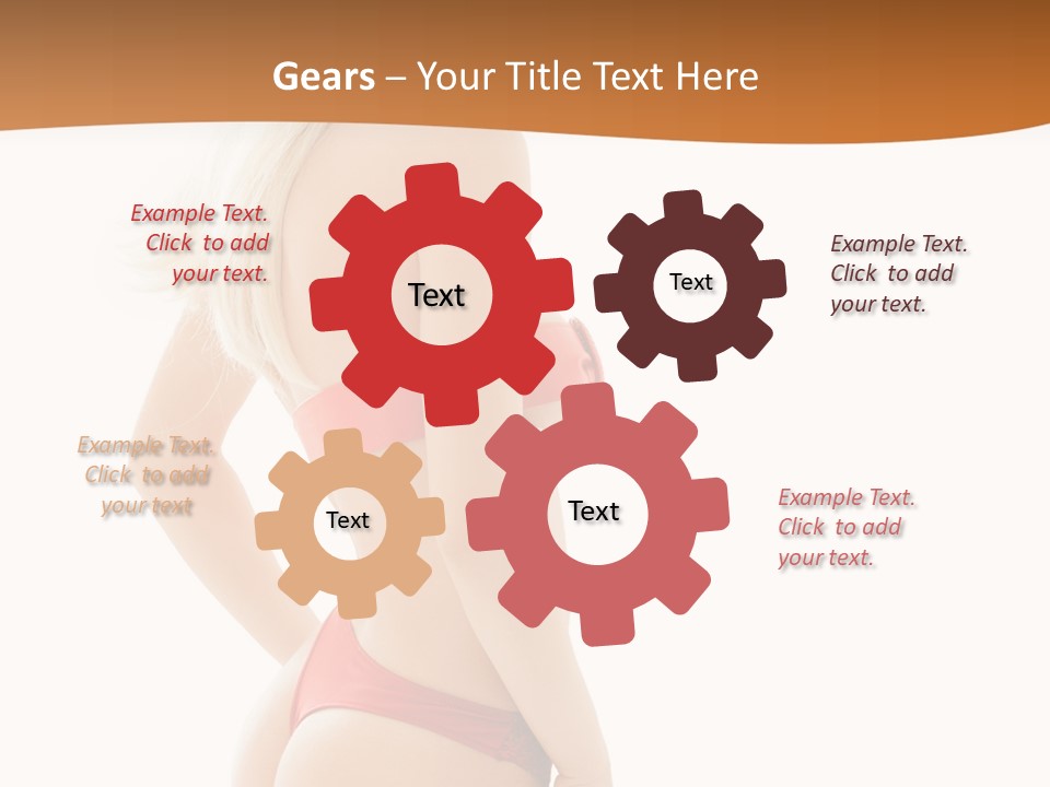 Hosiery Hat Topless PowerPoint Template