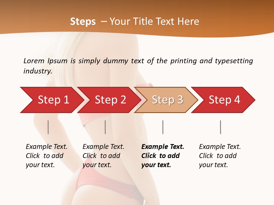 Hosiery Hat Topless PowerPoint Template