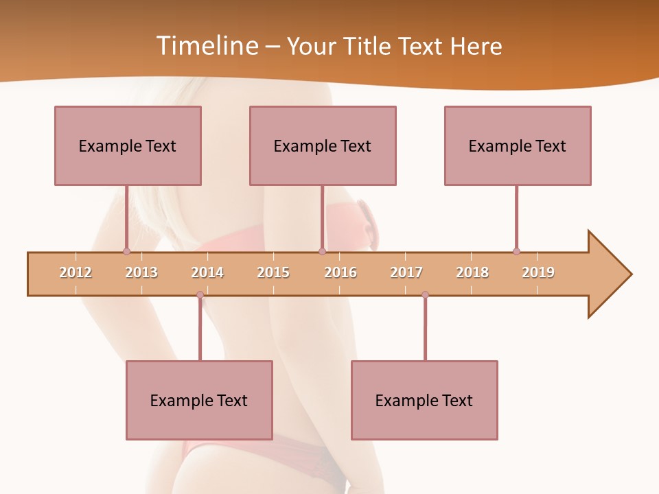 Hosiery Hat Topless PowerPoint Template