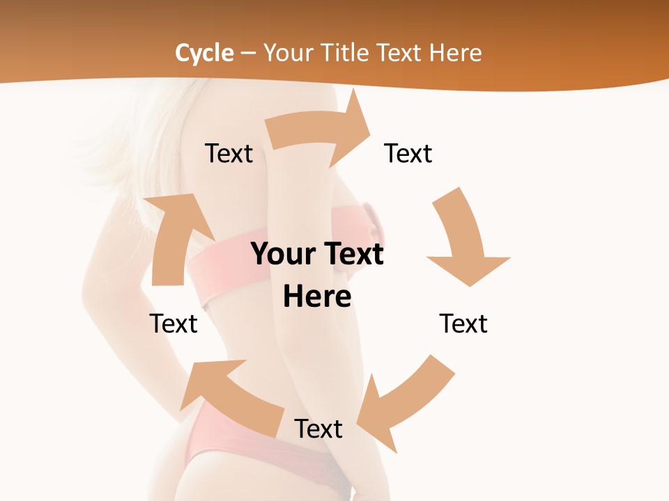 Hosiery Hat Topless PowerPoint Template