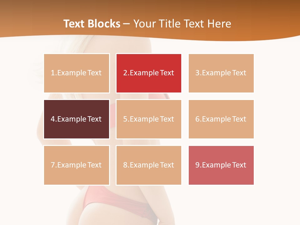 Hosiery Hat Topless PowerPoint Template