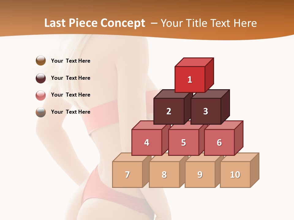 Hosiery Hat Topless PowerPoint Template