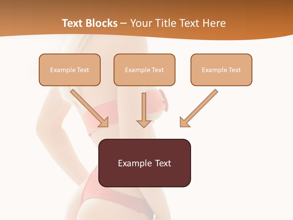 Hosiery Hat Topless PowerPoint Template