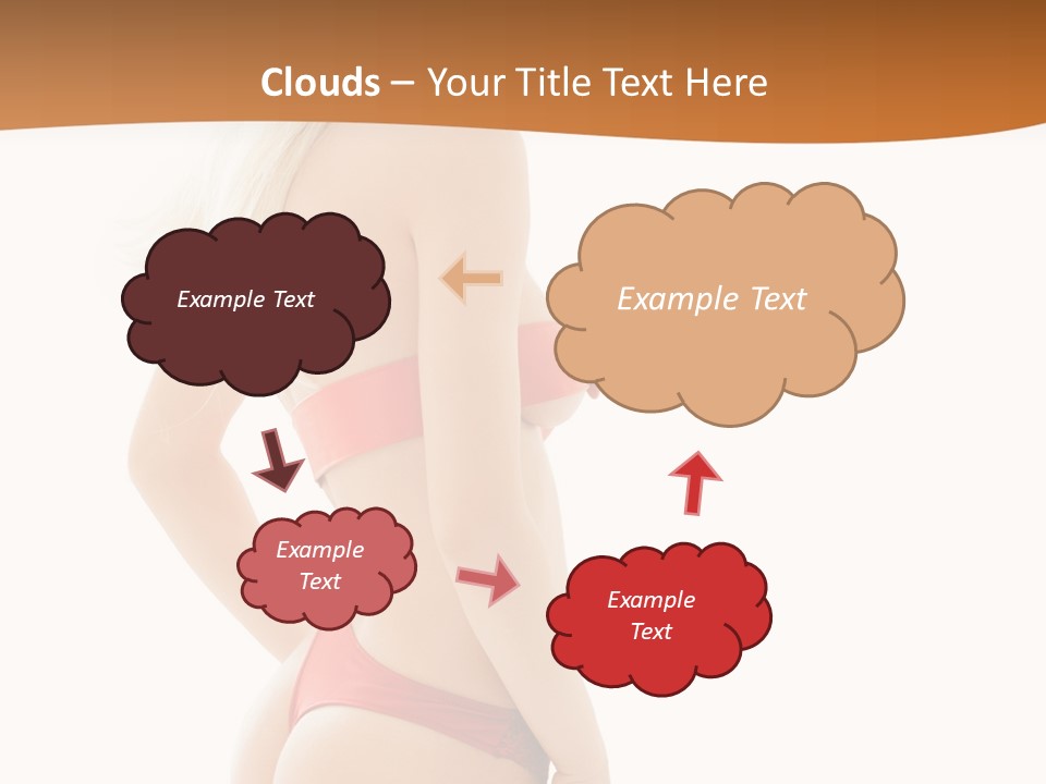 Hosiery Hat Topless PowerPoint Template