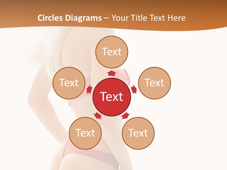 Hosiery Hat Topless PowerPoint Template