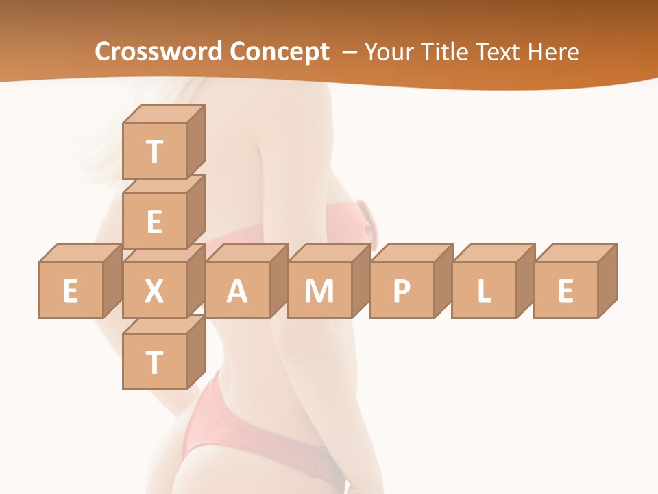 Hosiery Hat Topless PowerPoint Template