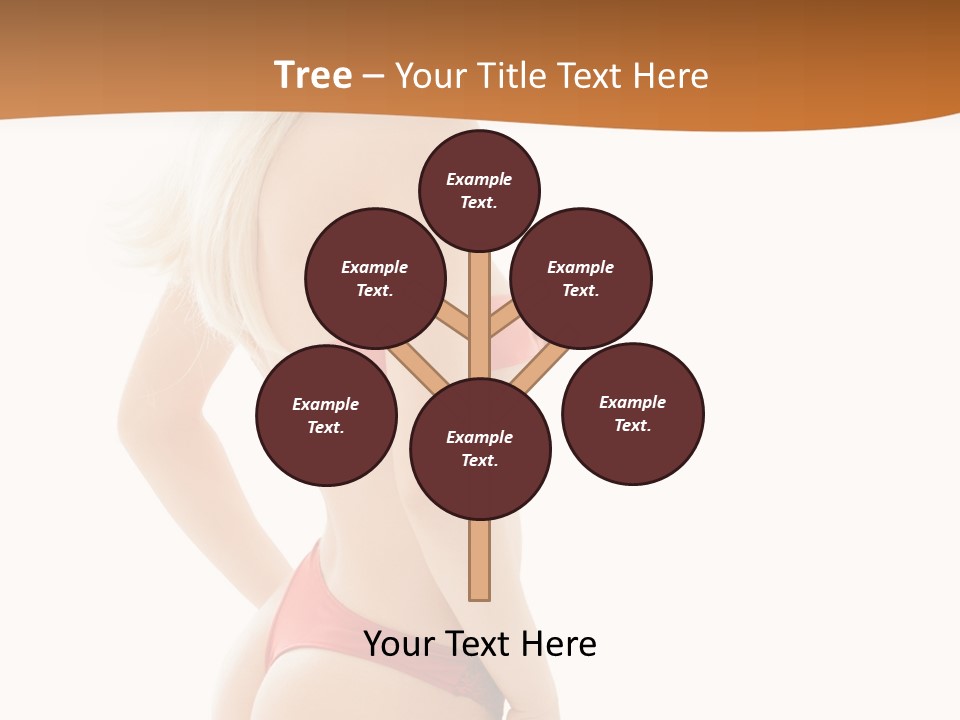 Hosiery Hat Topless PowerPoint Template