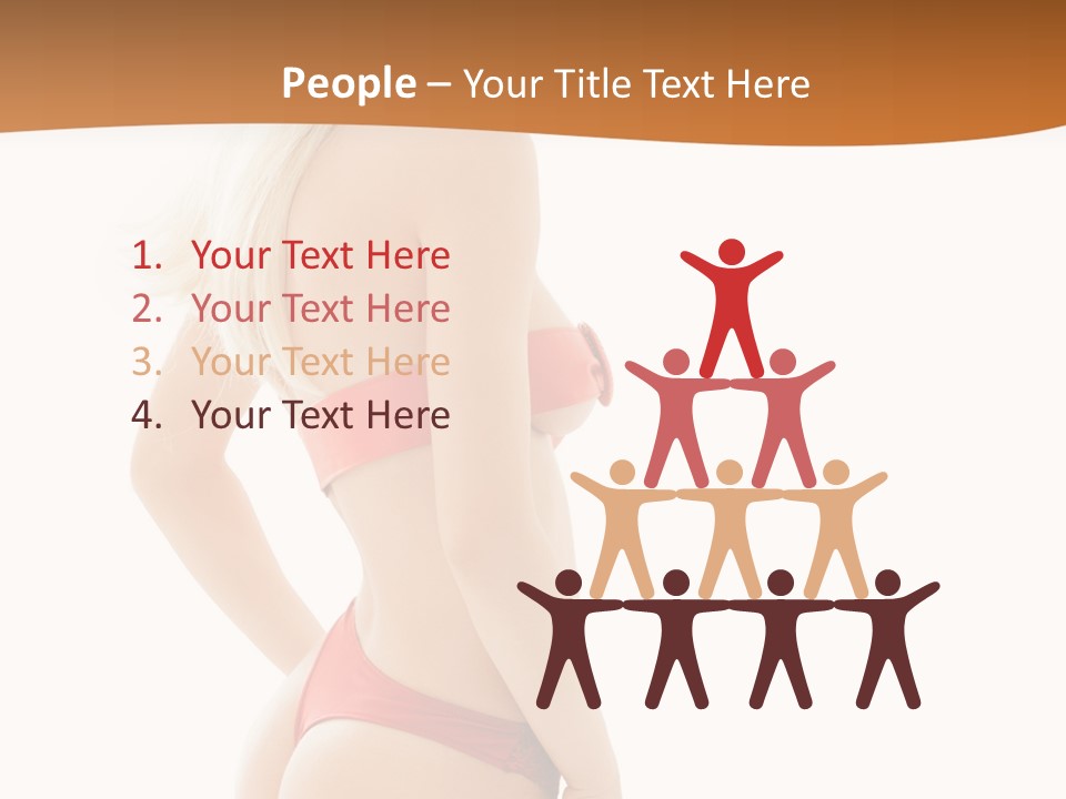 Hosiery Hat Topless PowerPoint Template