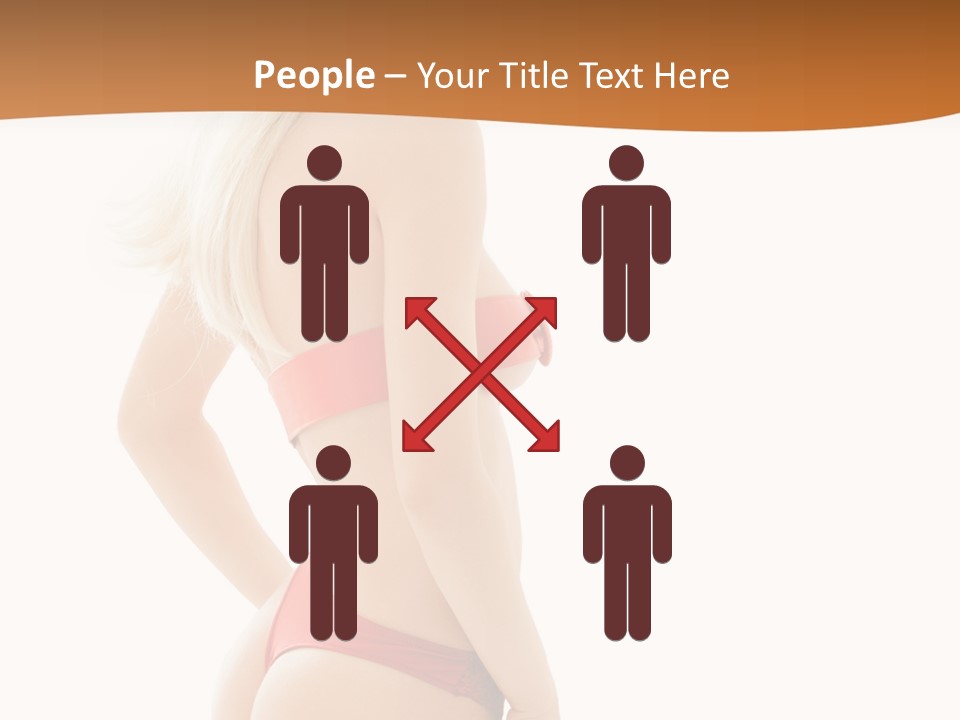 Hosiery Hat Topless PowerPoint Template