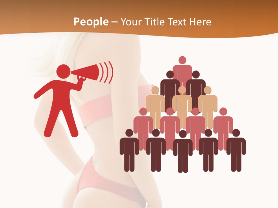 Hosiery Hat Topless PowerPoint Template