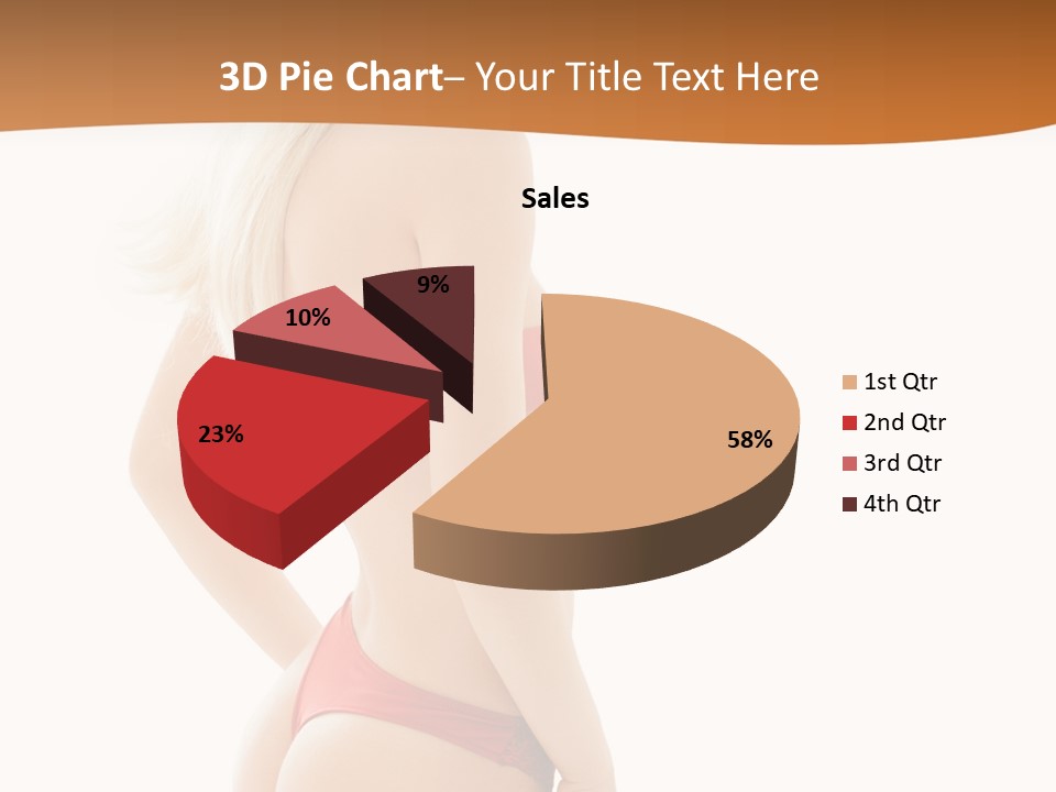 Hosiery Hat Topless PowerPoint Template