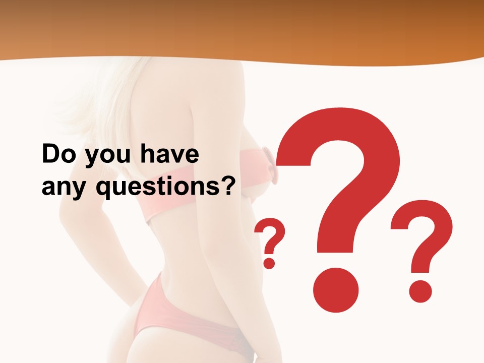 Hosiery Hat Topless PowerPoint Template