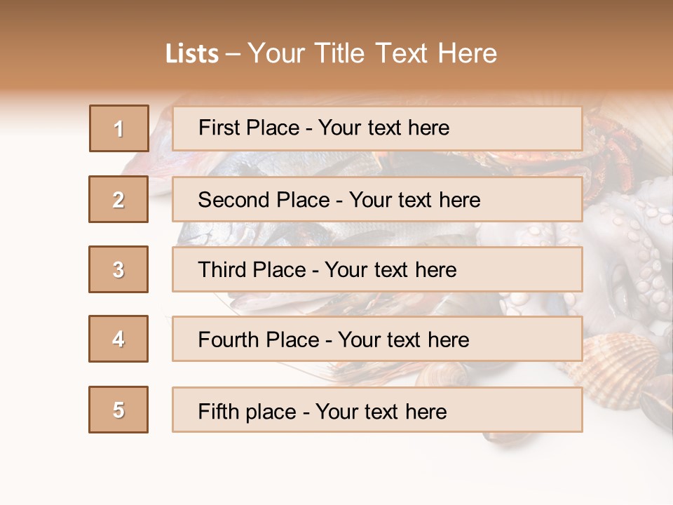 Market Moronidae Shell PowerPoint Template