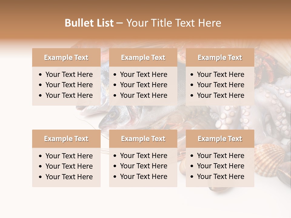 Market Moronidae Shell PowerPoint Template