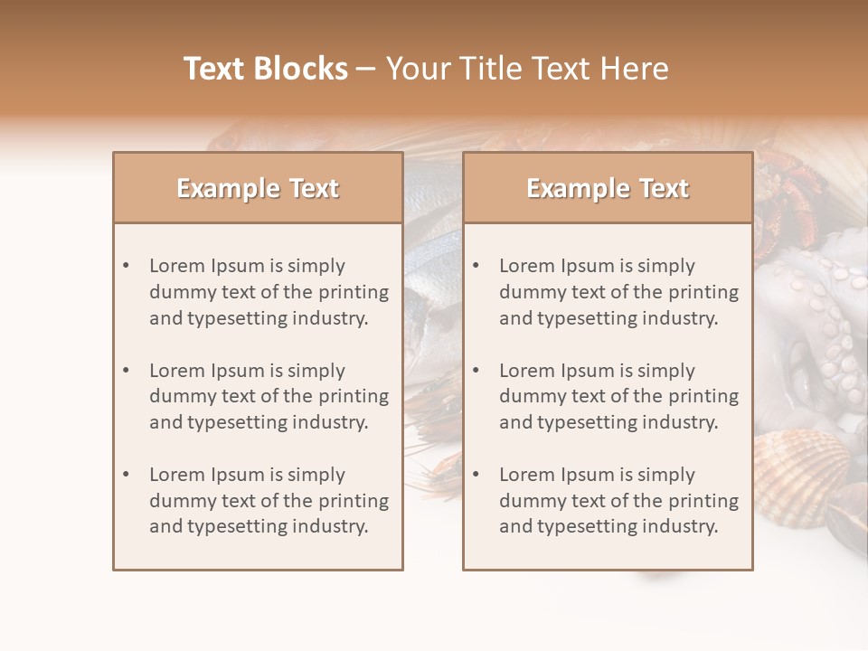 Market Moronidae Shell PowerPoint Template