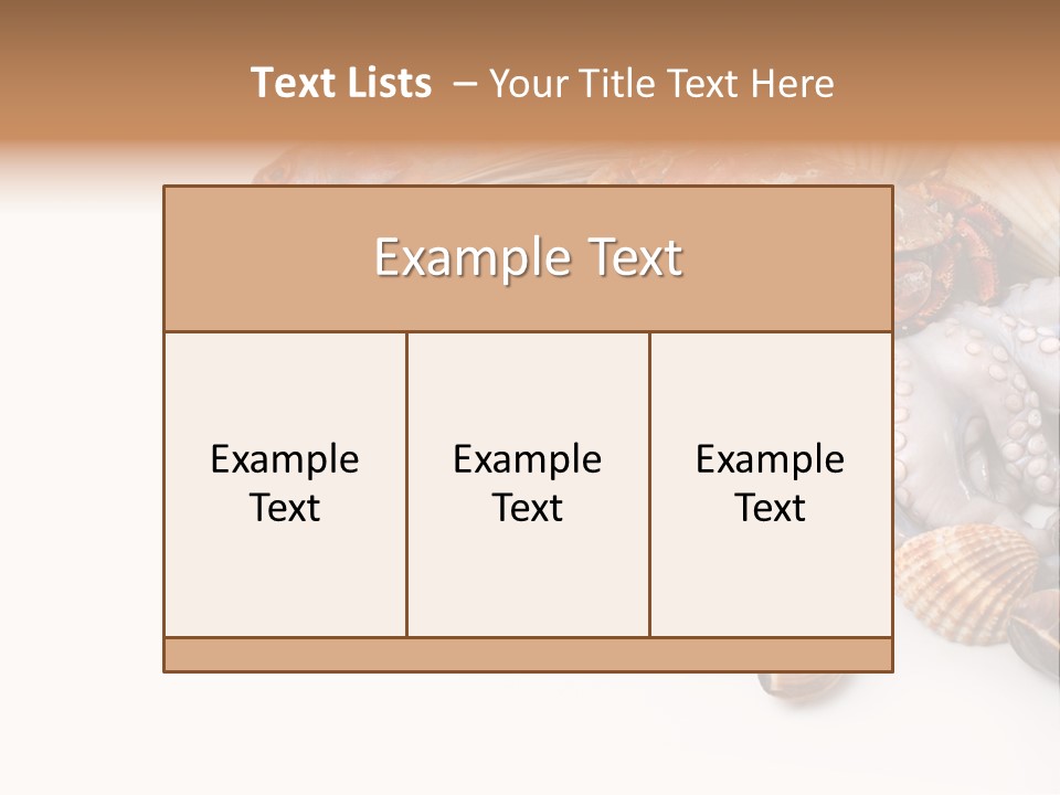 Market Moronidae Shell PowerPoint Template