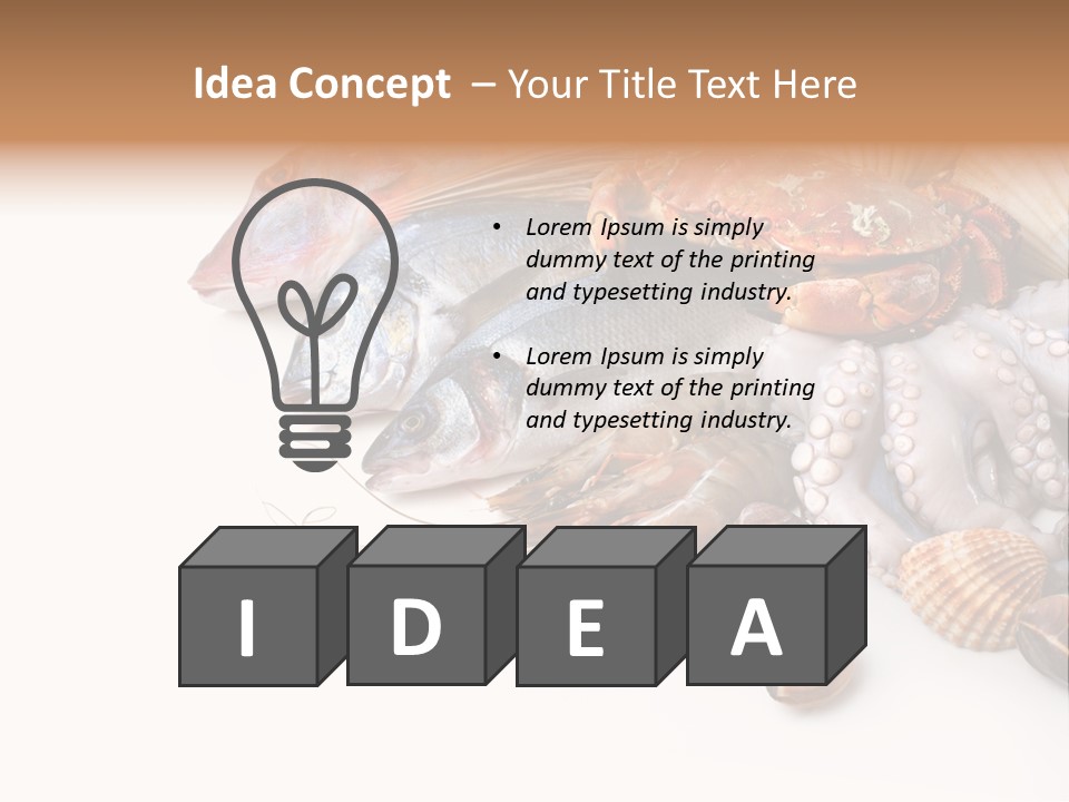 Market Moronidae Shell PowerPoint Template