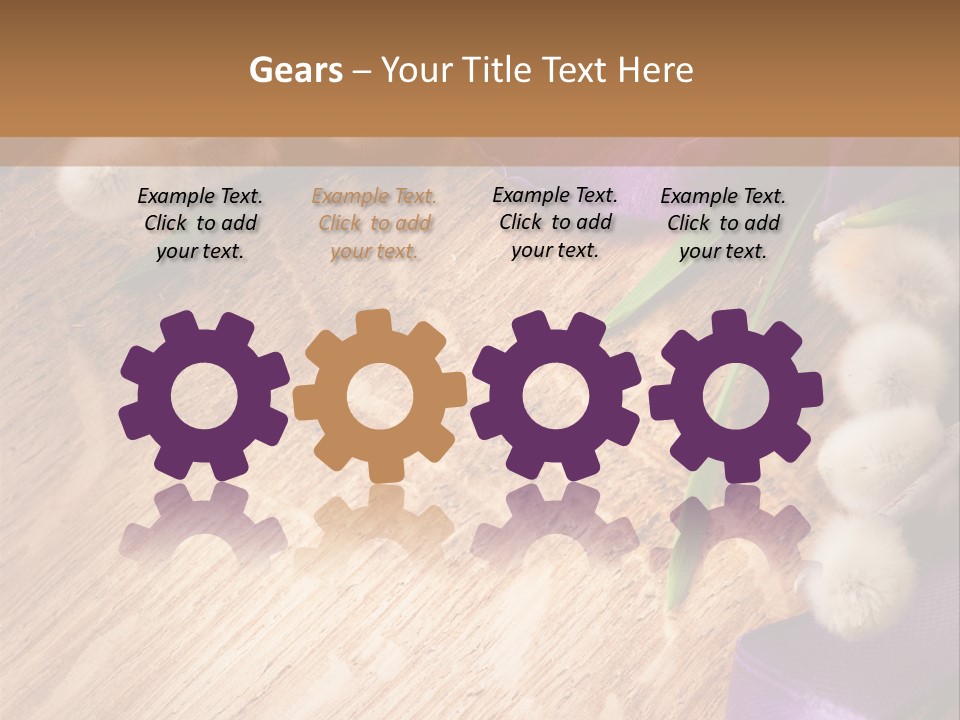 Background Pussy Design PowerPoint Template