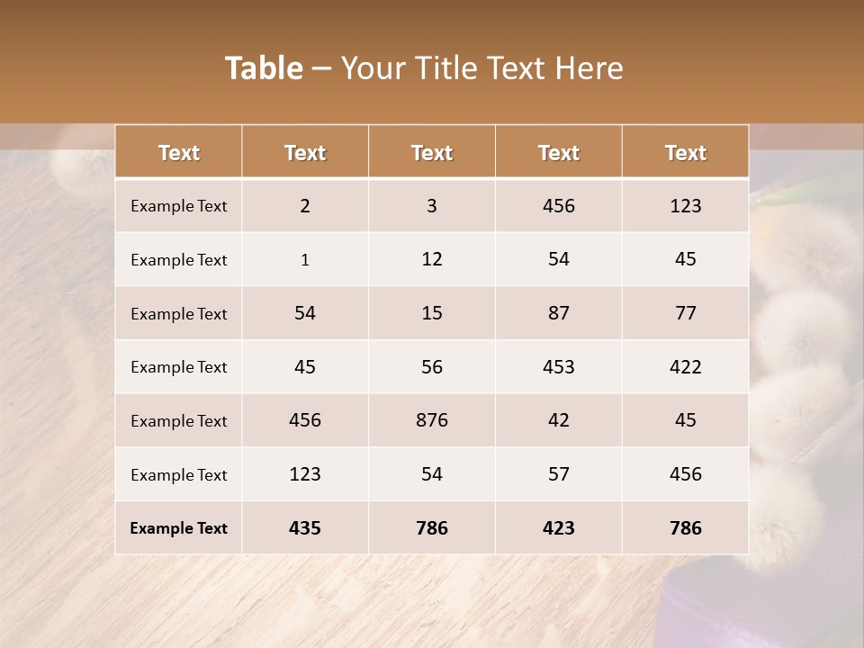 Background Pussy Design PowerPoint Template