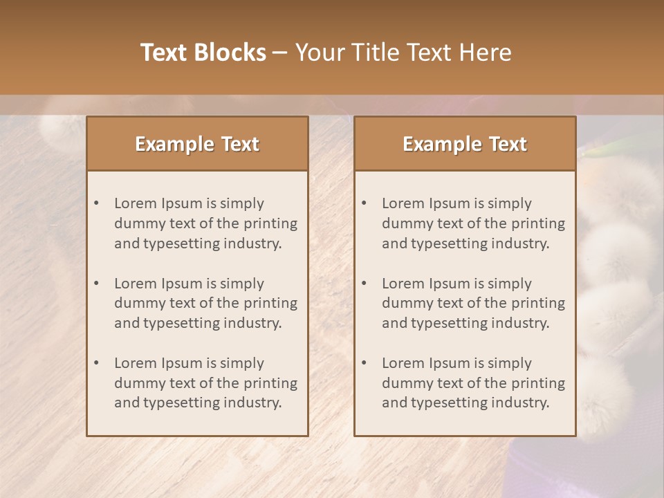 Background Pussy Design PowerPoint Template