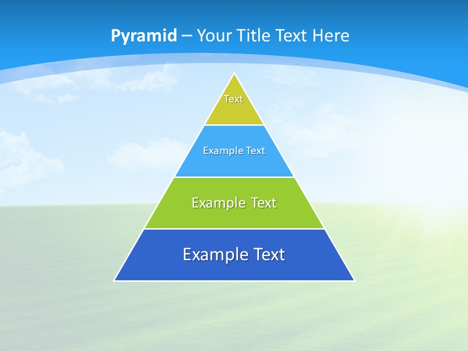 Rural Environment Pasture PowerPoint Template