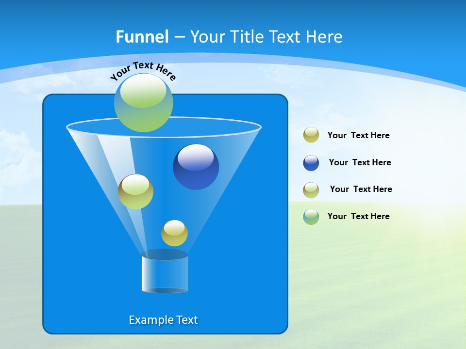 Rural Environment Pasture PowerPoint Template