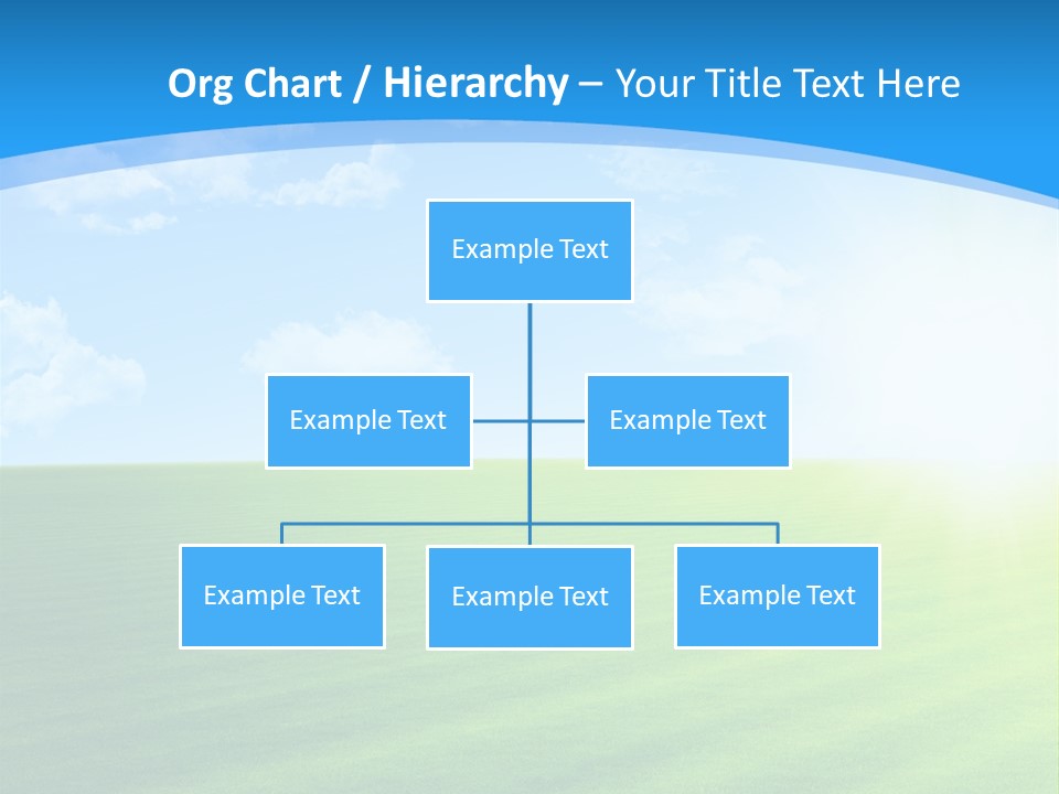 Rural Environment Pasture PowerPoint Template